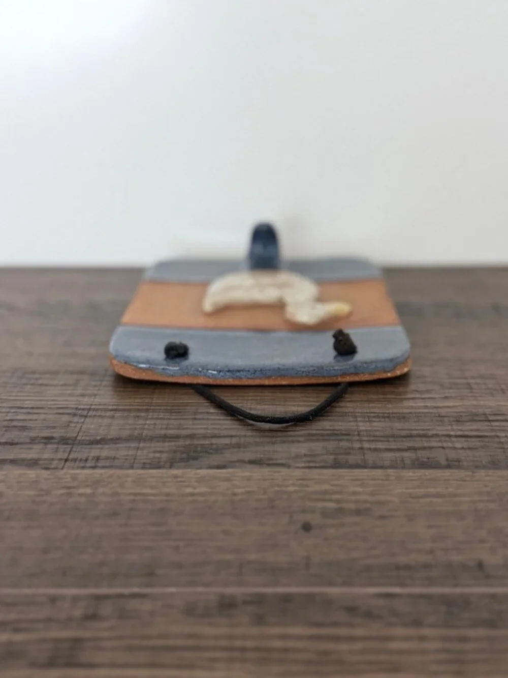 Vintage Ceramic‎ Tile 3D Duck Hand Towel Holder Wall Hook Farmhouse Cottagecore